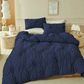 🔥🧵2026 Sale Over 36K+Sold! 🛏️Pinch Pleat Duvet Set – Wrinkle-Resistant Sanctuary✨
