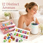 🎉2026 Sale Over 27,000 Sold!🌿Water-Soluble Essential Oil Set – 12 Scents, Mixes with Water – No Residue, No Clogging – Instant Aromatherapy! ✨