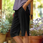 ⌛Limited Time Sale🔥Women's Casual Solid Color Pocket Capri Pants