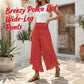 ⌛Limited Time Sale 50% OFF🔥Women's Flowy High Waist Wide-Leg Pants