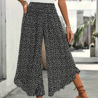 ⌛Limited Time Sale 50% OFF🔥Women's Flowy High Waist Wide-Leg Pants