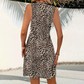 ⌛Limited Time Sale 50% OFF🔥👗Women's V-Neck Leopard Print Mini Dress🐆