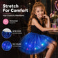 ⌛Limited Time Sale 50% OFF🔥🌈💡LED Light Up Sequin Tutu Skirt Star Mesh Princess Skirt🎁