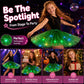⌛Limited Time Sale 50% OFF🔥🌈💡LED Light Up Sequin Tutu Skirt Star Mesh Princess Skirt🎁