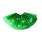 ⌛Limited Time Sale 50% OFF🔥🌈💡LED Light Up Sequin Tutu Skirt Star Mesh Princess Skirt🎁