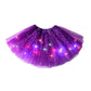 ⌛Limited Time Sale 50% OFF🔥🌈💡LED Light Up Sequin Tutu Skirt Star Mesh Princess Skirt🎁