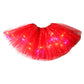 ⌛Limited Time Sale 50% OFF🔥🌈💡LED Light Up Sequin Tutu Skirt Star Mesh Princess Skirt🎁