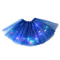 ⌛Limited Time Sale 50% OFF🔥🌈💡LED Light Up Sequin Tutu Skirt Star Mesh Princess Skirt🎁