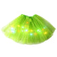 ⌛Limited Time Sale 50% OFF🔥🌈💡LED Light Up Sequin Tutu Skirt Star Mesh Princess Skirt🎁