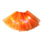 ⌛Limited Time Sale 50% OFF🔥🌈💡LED Light Up Sequin Tutu Skirt Star Mesh Princess Skirt🎁