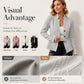 🍁New Fall Collection 50% OFF💥🍂 Women's Textured Button Down Blazer Jacket🧥
