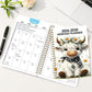 🥳💞74K+ SOLD🐮Buy 1 Get 1 Free💥2026/27–2030 Monthly Planner✨Cute Highland Cow 4/5-Year Calendar | Large Monthly Blocks for Long-Term Planning🎁