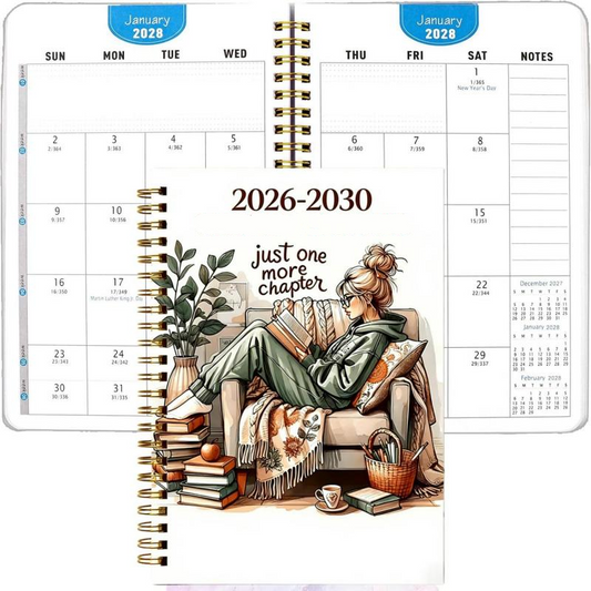 💥Buy 1 Get 1 Free💥📚 2026/27–2030 4/5-Year Planner | Long-Term Monthly Organizer & Goal Planning Log Book for Work, School & Everyday Life