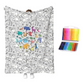 ⌛LIMITED‑TIME 50% OFF! 🥳💞46K+ SOLD🎨🖍️DIY Coloring Blanket Kit – Soft, Washable, Creative‑Fun🎁