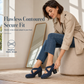 🥳💞36K+ SOLD🥳👠Women's Cutout Platform Mary Jane High Heels, Crisscross Strap Block Heel🎁