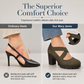 🥳💞36K+ SOLD🥳👠Women's Cutout Platform Mary Jane High Heels, Crisscross Strap Block Heel🎁