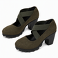 🥳💞36K+ SOLD🥳👠Women's Cutout Platform Mary Jane High Heels, Crisscross Strap Block Heel🎁