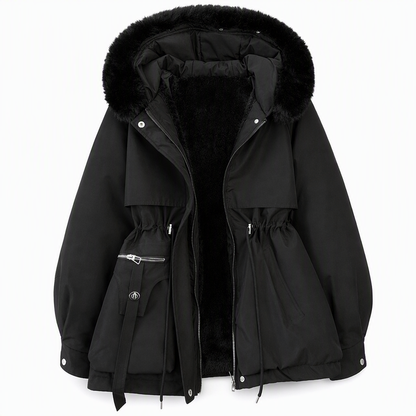 ⌛Last Day 50% OFF🔥🧥Women's Winter Faux Fur Padded Parka🎁
