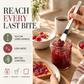 🥳💞35K+ SOLD🍰🥄 Long-Handle Dessert Spoon✨Wide Shallow Scoop, Multipurpose Metal Spoon for Ice Cream, Jam, Yogurt, Cake & Daily Kitchen Use🎁