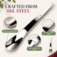 🥳💞35K+ SOLD🍰🥄 Long-Handle Dessert Spoon✨Wide Shallow Scoop, Multipurpose Metal Spoon for Ice Cream, Jam, Yogurt, Cake & Daily Kitchen Use🎁