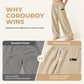 🥳💞36K+ SOLD💓👖Women's Corduroy Wide-Leg Pants with Drawstring🔥