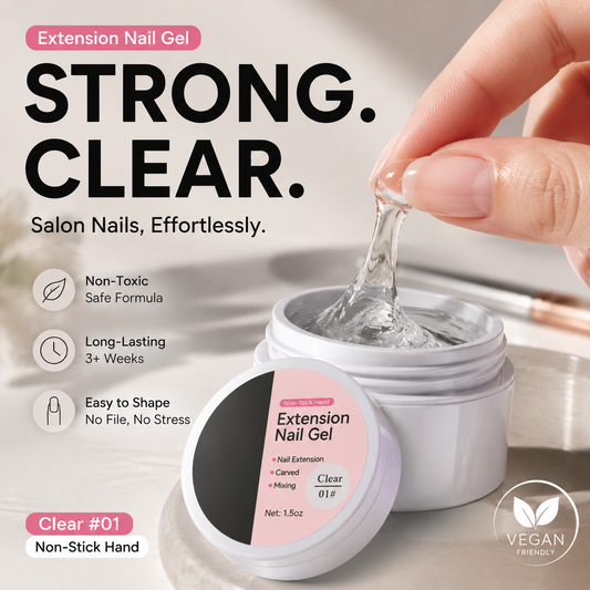 ⏳Time-Limited Special⏰💅 Nail Extension Builder Gel – Strong, Smooth & Easy to Shape