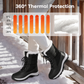 ⌛Limited Time Sale 60% OFF🔥👢❄️Women's Waterproof Plush-Lined Mid-Calf Snow Boots🎁