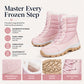 ⌛Limited Time Sale 60% OFF🔥👢❄️Women's Waterproof Plush-Lined Mid-Calf Snow Boots🎁