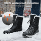 ⌛Limited Time Sale 60% OFF🔥👢❄️Women's Waterproof Plush-Lined Mid-Calf Snow Boots🎁