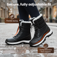 ⌛Limited Time Sale 60% OFF🔥👢❄️Women's Waterproof Plush-Lined Mid-Calf Snow Boots🎁