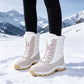 ⌛Limited Time Sale 60% OFF🔥👢❄️Women's Waterproof Plush-Lined Mid-Calf Snow Boots🎁