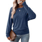 ⌛Limited Time Sale 60% OFF🔥👚Women's Loose Knit Jumper — Batwing Sleeves, Side Ruched🎁