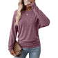 ⌛Limited Time Sale 60% OFF🔥👚Women's Loose Knit Jumper — Batwing Sleeves, Side Ruched🎁