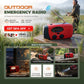 📻 58% OFF NOW!🔋Multifunctional Portable Solar Emergency Radio – Power Bank, Hand Crank & Weather Alert⚡
